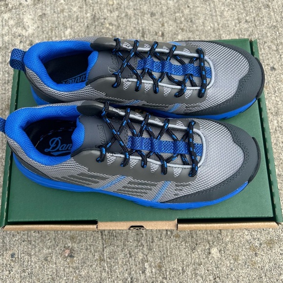 Danner Run Time 3" ESD Composite Toe Sneaker Gray/Blue 12374 Women 7.5M NWB - Picture 2 of 9